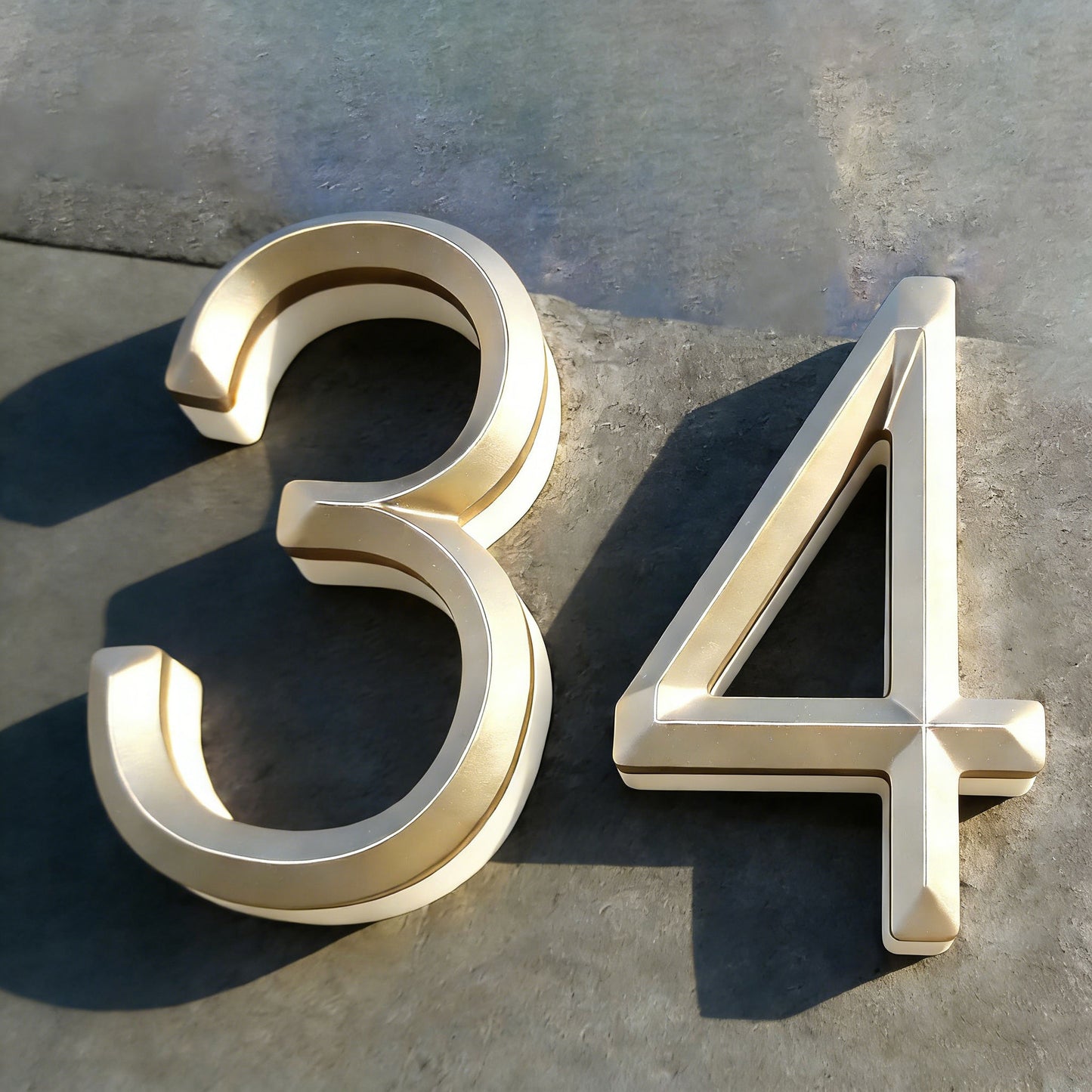 Home Design Decoration Backlit House Numbers